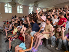 Встреча с представителями ГИБДД в ДОЛ "Яльчик"