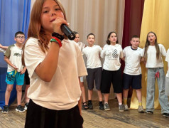 День семьи, любви и верности в нашем лагере.