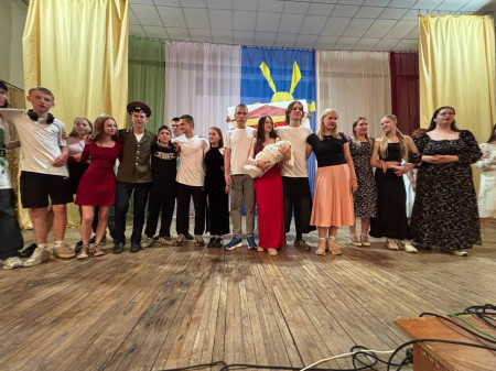 День семьи, любви и верности в нашем лагере.