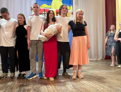 День семьи, любви и верности в нашем лагере.