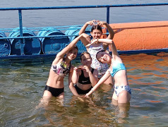 Ура! Мы открыли купальный сезон!