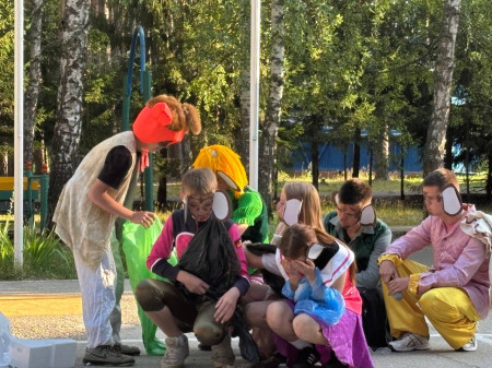 Экологическое шоу в ДОЛ 