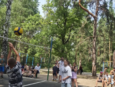 Соревнования стартовали! Волейбол в ТОПе Услады!