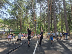 Соревнования стартовали! Волейбол в ТОПе Услады!