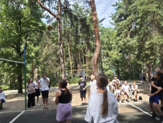 Соревнования стартовали! Волейбол в ТОПе Услады!