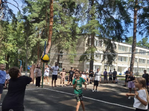 Соревнования стартовали! Волейбол в ТОПе Услады!