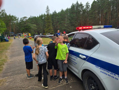 Встреча с представителями ГИБДД в ДОЛ "Яльчик" во 2 смене.