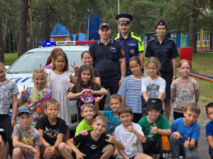 Встреча с представителями ГИБДД в ДОЛ 