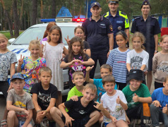 Встреча с представителями ГИБДД в ДОЛ "Яльчик" во 2 смене.