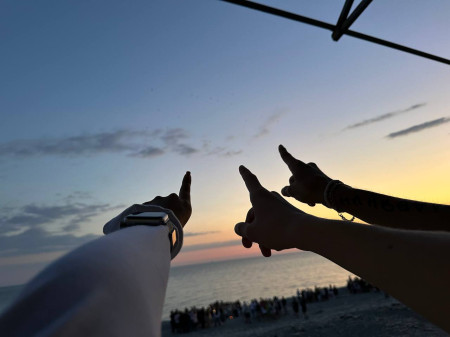  Закат в ДОЛ 