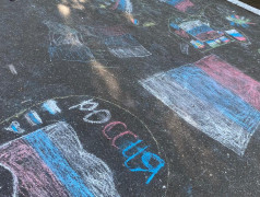 Флешмоб  &laquo;Рисуем вместе. Россия глазами детей&raquo;