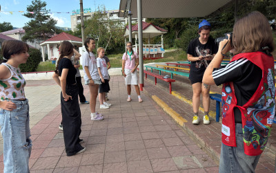 Тин-лига в лагере: как подростки стали главными медиа-голосами смены