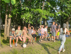 День "Богатырских игр" в ДОСЛ им. Горького 