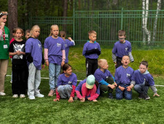 Линейка открытия Спартакиады в ДОЛ "Маяк"!