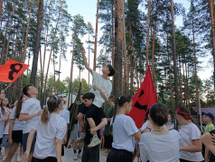 Стартин в лагере "Сосновый бор"