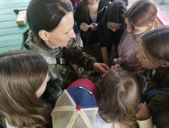 Встреча с Героями Нашего Времени: Волонтер "Берегини Оренбуржья" в лагере!