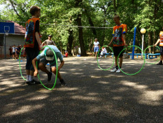 ТиН-лига провела "Веселые старты" 