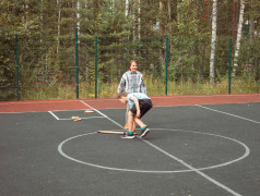 В лагере &laquo;Маяк&raquo; прошла увлекательная игра &laquo;Городки&raquo;