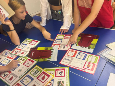 Железнодорожная игротека учит безопасности в жизни