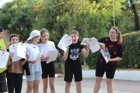 Закрытие Олимпийских игр в лагере Бештау