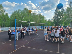 Командный матч по волейболу
