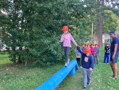 День физкультурника в нашем лагере