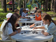 Кто кого? Турнир по шашкам и настольному теннису в ДОЛ "Яльчик"