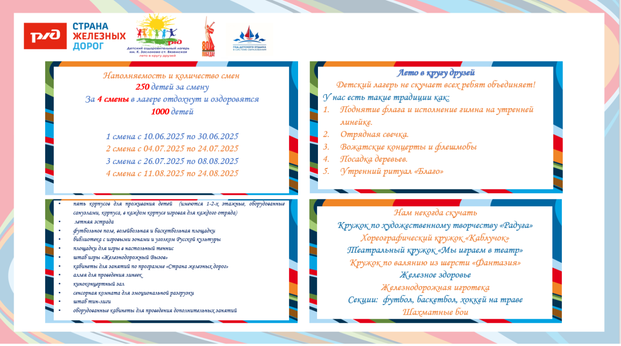 ДОЛ им. К.Заслонова ст. Вяземская