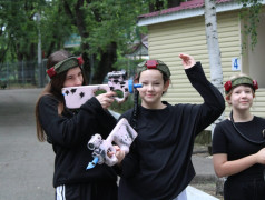 21 июня в лагере "Бештау" прошла команднаявоенно-тактическая игра "Лазертаг"