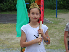 На территории Лета прошёл смотр строя и песни