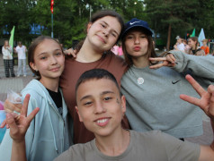 На территории Лета отметили День города Новосибирска