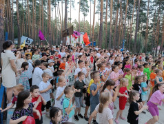 Стартин в лагере "Сосновый бор"