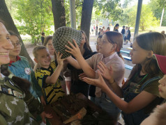 Встреча с Героями Нашего Времени: Волонтер "Берегини Оренбуржья" в лагере!