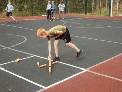 В лагере &laquo;Маяк&raquo; прошла увлекательная игра &laquo;Городки&raquo;