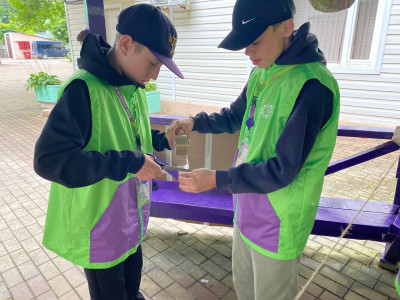 Помощники вожатых!