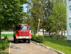 Учебно-тренировочное мероприятие по эвакуации в лагере &laquo;Сахареж&raquo;