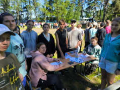 Встреча с волонтерским отрядом "Дорога Добра"