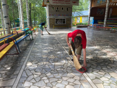 Акция &laquo;Чистый лагерь начинается с тебя!&raquo; 