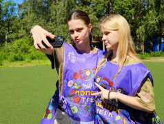 Вторую лагерную смену подряд в "Зелёном Огоньке" продолжает свою работу отряд ТиН-лига!