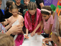 Игра на сплочение &laquo;Лидерские старты&raquo; или как лидеры 2 тура межвозрастных игр проходили