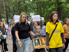  Бессмертный полк в ДОЛ им.Ю. Гагарина