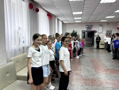 Торжественное открытие первой смены в лагере &laquo;Надежда&raquo;