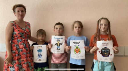 В Сахареже появилась раскраска с героями Железнодорожной игротеки!