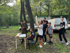 В ДОЛ &laquo;Костёр&raquo; состоялась военно-патриотическая игра &laquo;Зарница&raquo;.