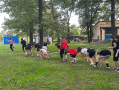 В ДОЛ &laquo;Костёр&raquo; состоялась военно-патриотическая игра &laquo;Зарница&raquo;.