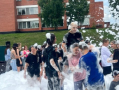 10 Июля в ДОЛ "Магистраль"  прошла пенная...