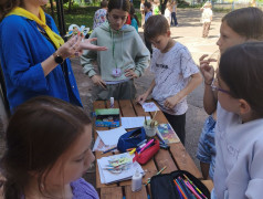 Сегодня в лагере царило настоящее многообразие!  