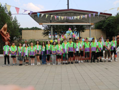 Открытие третьей летней смены в ДОЛ "Бештау" 