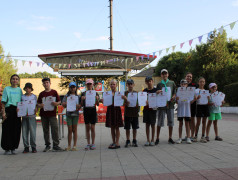 Закрытие Олимпийских игр в лагере Бештау