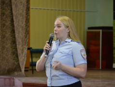 Профилактическая беседа о правилах поведения на железной дороге